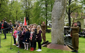 O kulturní doprovod se postaraly děti z mateřské školky.