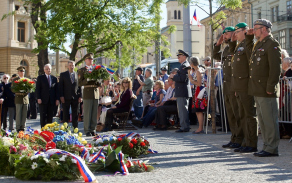 Členové Československé obce legionářské v Plzni.