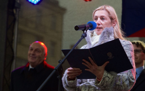 Vystoupení náměstkyně primátora Plzně Evy Herinkové.