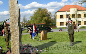 Armádu ČR reprezentoval prap. Jaroslav Tlsták.