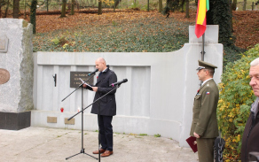 K hostům promluvil i hejtman Plzeňského kraje Josef Bernard.