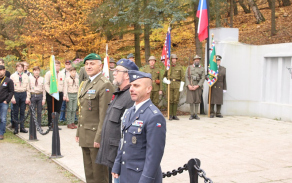 Předání medaile KVV Plzeň.