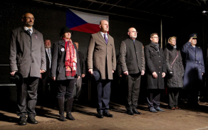 Oslavy 28. října 2018 v Plzni náměstí T.G. Masaryka.