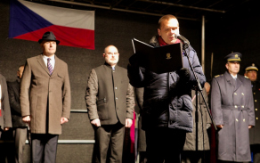 S projevem vystoupil i první náměstek primátora Martin Baxa.
