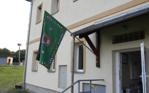 Vojenské cvičení ve VVP Hradiště - ubytovací prostory.